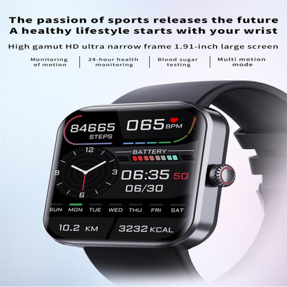 F57L 1.91 inch Color Screen Smart Watch,Support Heart Rate Monitoring / Blood Pressure Monitoring(Black) - Smart Wristbands by buy2fix | Online Shopping UK | buy2fix