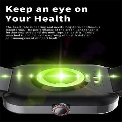 F57L 1.91 inch Color Screen Smart Watch,Support Heart Rate Monitoring / Blood Pressure Monitoring(Black) - Smart Wristbands by buy2fix | Online Shopping UK | buy2fix