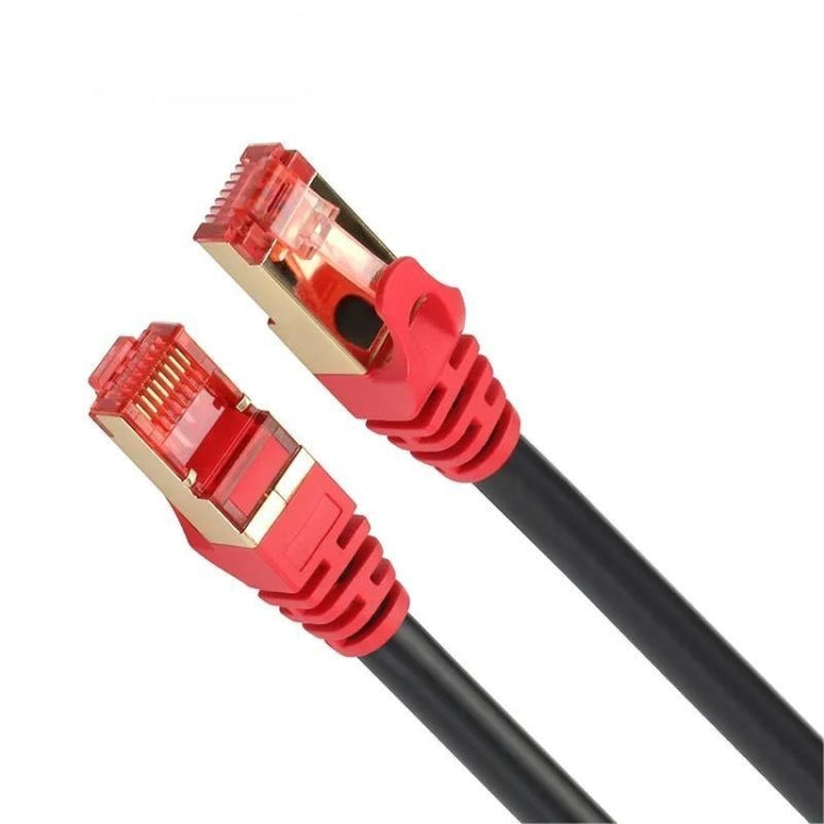 Gold Plated Head CAT7 High Speed 10Gbps Ethernet RJ45 Network LAN Cable (10m) by buy2fix