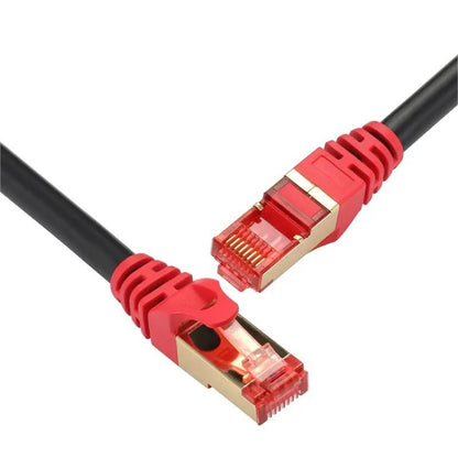 Gold Plated Head CAT7 High Speed 10Gbps Ethernet RJ45 Network LAN Cable (10m) by buy2fix