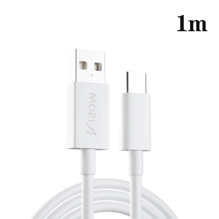 XJ-91 PD 120W 6A USB to USB-C / Type-C Flash Charging Data Cable, Length:1m by buy2fix
