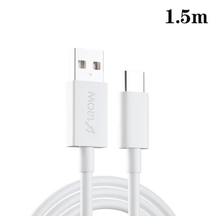 XJ-91 PD 120W 6A USB to USB-C / Type-C Flash Charging Data Cable, Length:1.5m by buy2fix