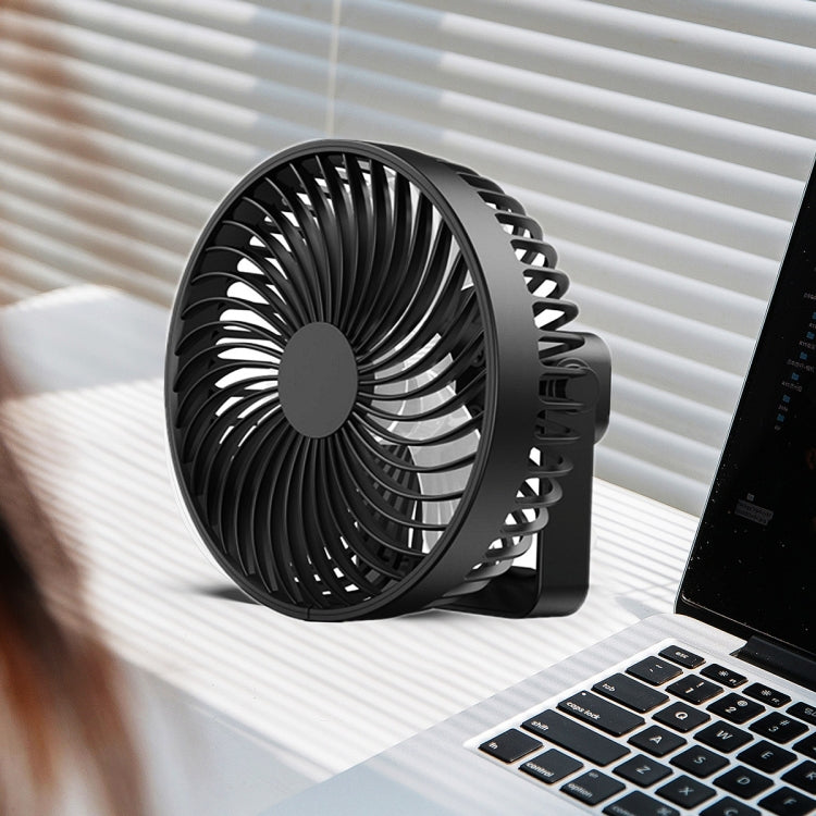 Multifunctional LED Rechargeable Outdoor Portable Tent Camping Fan(Black) by buy2fix