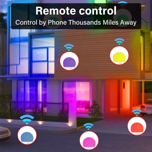 DP01 TUYA WiFi Smart Light Bulb 15W E26 E27 RGB + White + Warm White LED Bulb - LED Blubs & Tubes by buy2fix | Online Shopping UK | buy2fix