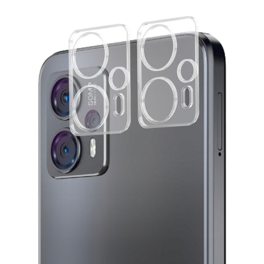 For Motorola Moto G13 / G23 2pcs ENKAY Hat-Prince 9H Rear Camera Lens Tempered Glass Film