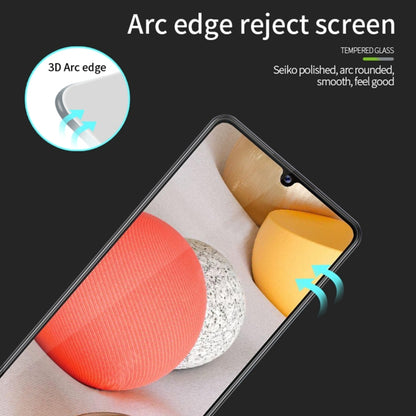 For Samsung Galaxy A34 5G PINWUYO 9H 3D Curved Full Screen Explosion-proof Tempered Glass Film(Black) - Galaxy Tempered Glass by PINWUYO | Online Shopping UK | buy2fix