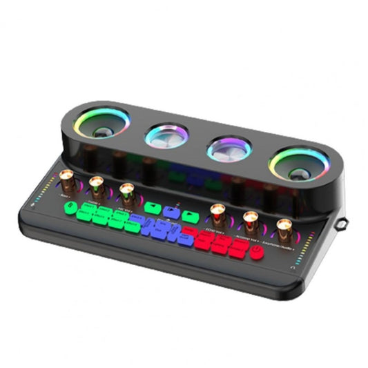 S20 Home Dual Speakers Bluetooth TF Card External Sound Card Audio - Live Sound Effects Processors by buy2fix | Online Shopping UK | buy2fix