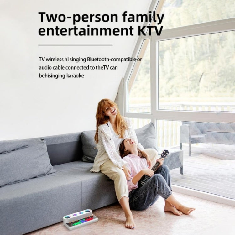 S20 Home Dual Speakers Bluetooth TF Card External Sound Card Audio - Live Sound Effects Processors by buy2fix | Online Shopping UK | buy2fix