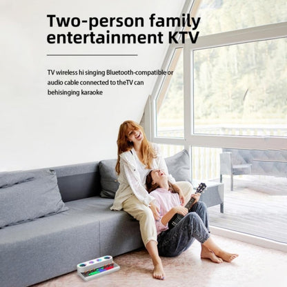 S20 Home Dual Speakers Bluetooth TF Card External Sound Card Audio - Live Sound Effects Processors by buy2fix | Online Shopping UK | buy2fix
