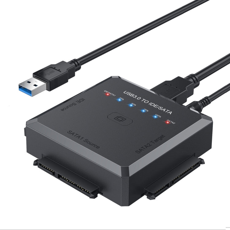USB3.0 to SATA or IDE Hard Drive Adapter Converter With Clone Function - USB to IDE / SATA by buy2fix | Online Shopping UK | buy2fix