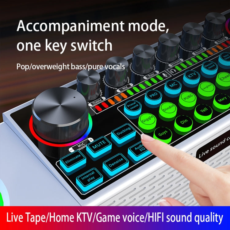 SY6 Home Live Broadcast Sound Card Multifunctional Wireless Bluetooth Speakers Portable All-in-one Machine Equipment - Live Sound Effects Processors by buy2fix | Online Shopping UK | buy2fix