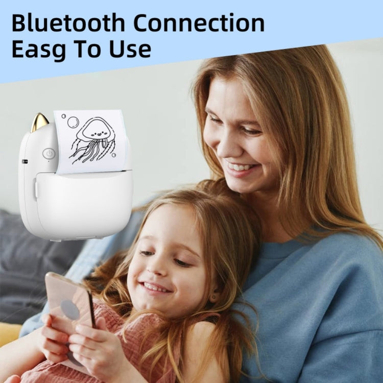 C23 Portable Mini Printer Thermal Printer by buy2fix