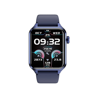 X7 1.83 inch Color Screen Smart Watch,Support Heart Rate Monitoring / Blood Pressure Monitoring(Blue) by buy2fix