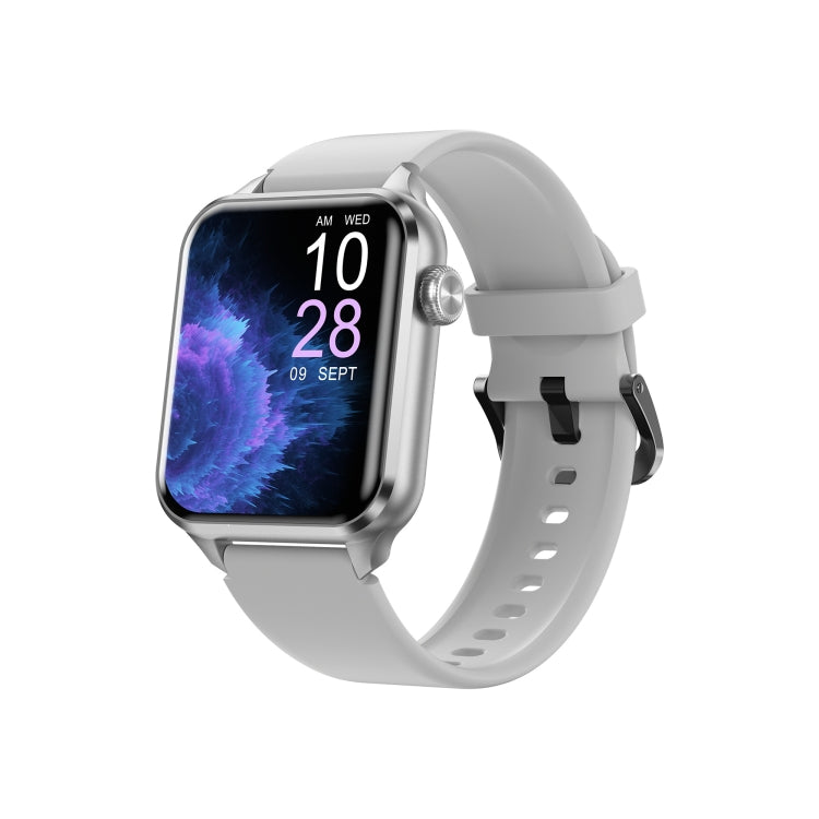 X7 1.83 inch Color Screen Smart Watch,Support Heart Rate Monitoring / Blood Pressure Monitoring(Silver) by buy2fix