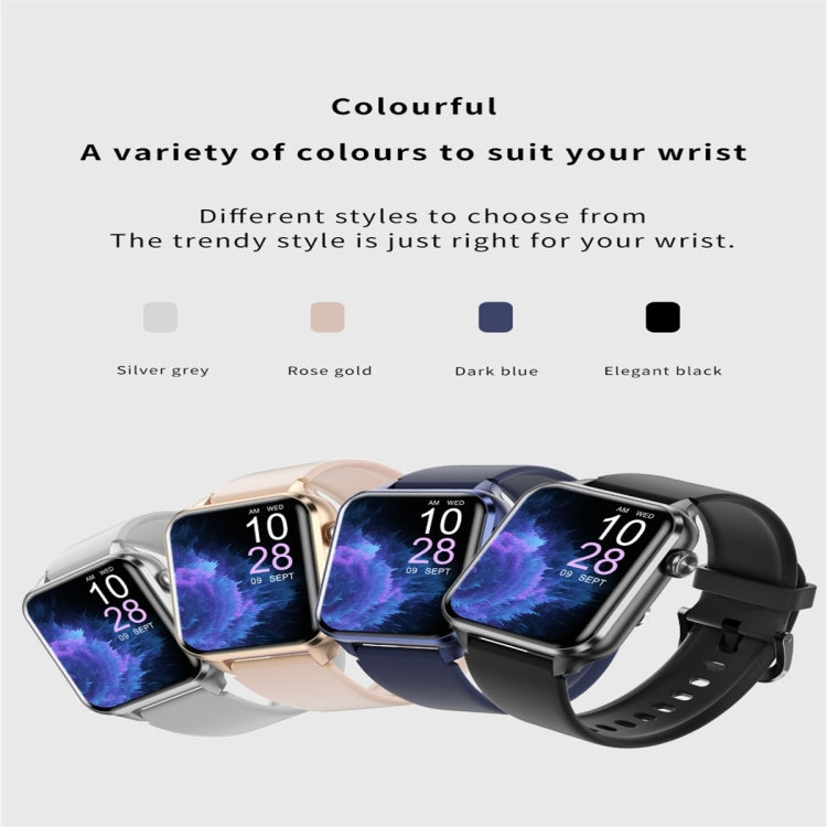 X7 1.83 inch Color Screen Smart Watch,Support Heart Rate Monitoring / Blood Pressure Monitoring(Blue) by buy2fix