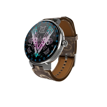 JLV68 1.35 inch Color Screen Smart Watch,Support Heart Rate Monitoring / Blood Pressure Monitoring(Silver) by buy2fix