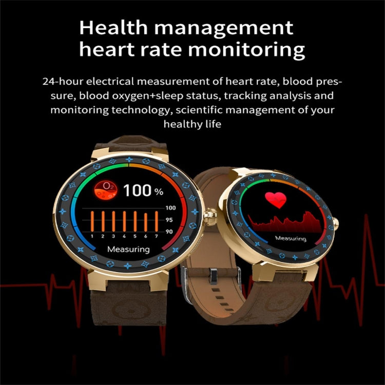 JLV68 1.35 inch Color Screen Smart Watch,Support Heart Rate Monitoring / Blood Pressure Monitoring(Silver) by buy2fix