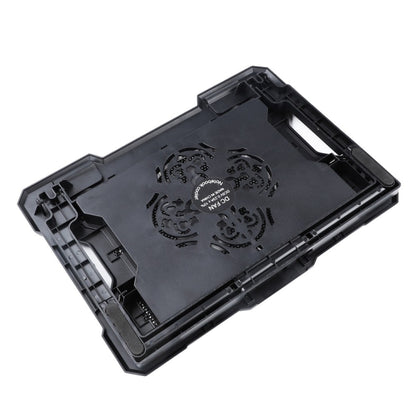 S100 One Fan Adjustable Height Dual USB Ports Laptop Cooling Pad by buy2fix