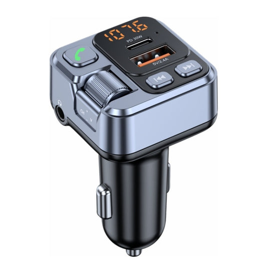 T16 MP3 Player Fast Charger Wireless Bluetooth 5.1 FM Transmitter Hands Free Car Kit - Bluetooth Car Kits by buy2fix | Online Shopping UK | buy2fix