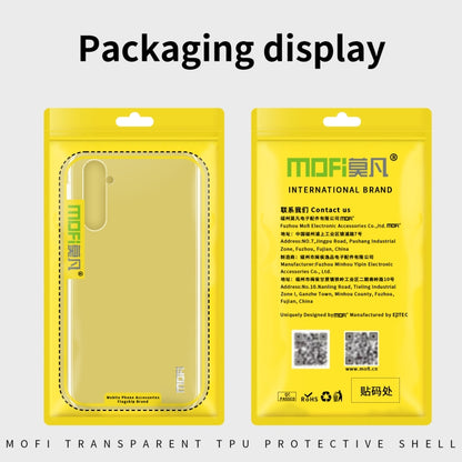 For Xiaomi Redmi Note 12 4G MOFI Ming Series Ultra-thin TPU Phone Case(Transparent) by MOFI
