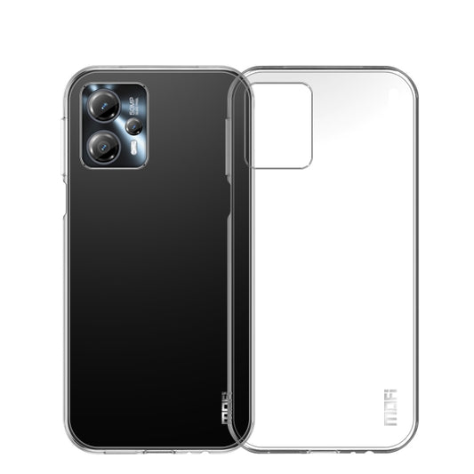 For Motorola Moto G13 / G23 MOFI Ming Series Ultra-thin TPU Phone Case(Transparent) - Motorola Cases by MOFI | Online Shopping UK | buy2fix
