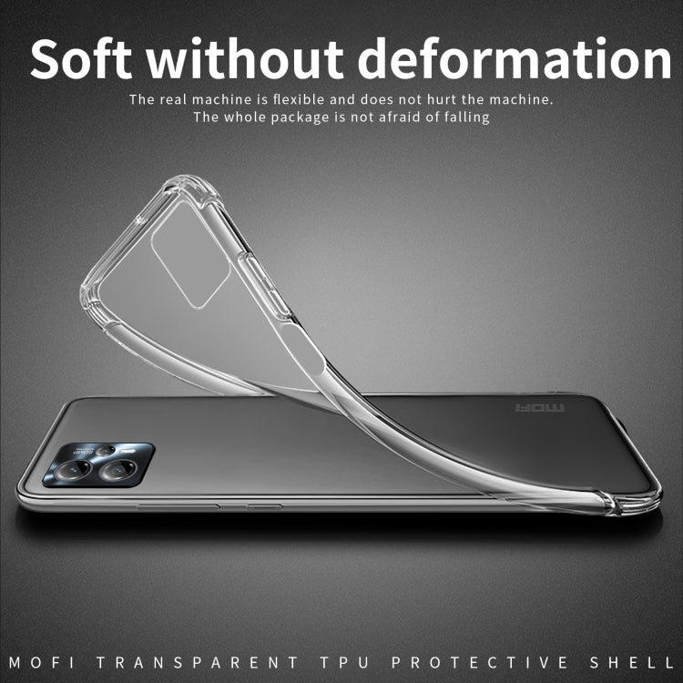For Motorola Moto G13 / G23 MOFI Ming Series Ultra-thin TPU Phone Case(Transparent) - Motorola Cases by MOFI | Online Shopping UK | buy2fix
