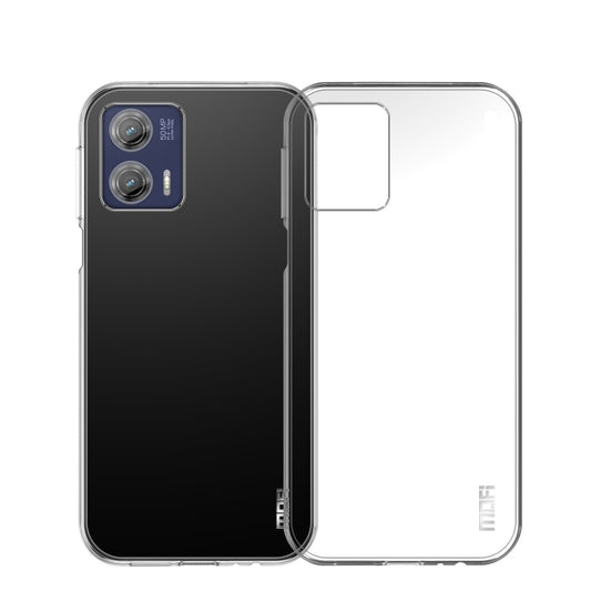 For Motorola Moto G73 MOFI Ming Series Ultra-thin TPU Phone Case(Transparent) - Motorola Cases by MOFI | Online Shopping UK | buy2fix