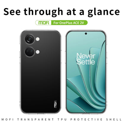 For OnePlus Ace 2V MOFI Ming Series Ultra-thin TPU Phone Case(Transparent) - OnePlus Cases by MOFI | Online Shopping UK | buy2fix