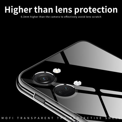 For OnePlus Ace 2V MOFI Ming Series Ultra-thin TPU Phone Case(Transparent) - OnePlus Cases by MOFI | Online Shopping UK | buy2fix