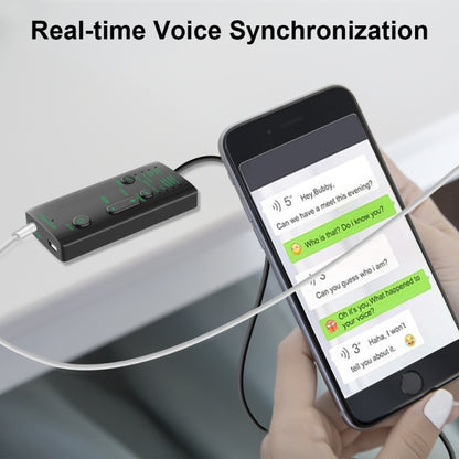 M1 Portable Mini Voice Changing Modulator with Adjustable Voice Functions & Phone Computer & Sound Card & Mic Tool - Live Sound Effects Processors by buy2fix | Online Shopping UK | buy2fix