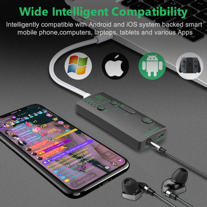 M1 Portable Mini Voice Changing Modulator with Adjustable Voice Functions & Phone Computer & Sound Card & Mic Tool - Live Sound Effects Processors by buy2fix | Online Shopping UK | buy2fix