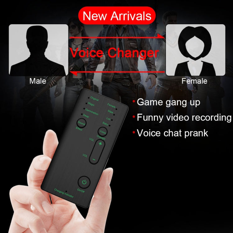 M1 Portable Mini Voice Changing Modulator with Adjustable Voice Functions & Phone Computer & Sound Card & Mic Tool - Live Sound Effects Processors by buy2fix | Online Shopping UK | buy2fix
