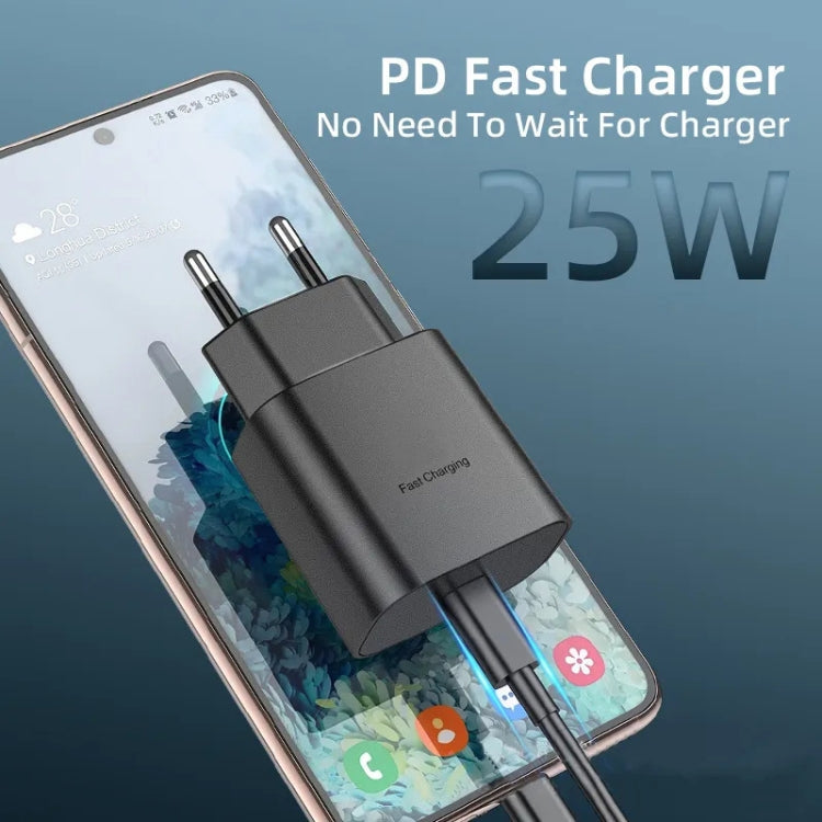 TA800 PD / PPS 25W Type-C Port Charger for Samsung, US Plug(White) by buy2fix