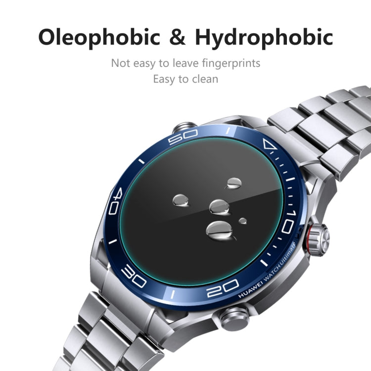 2pcs For Huawei Watch Ultimate ENKAY Hat-Prince 0.2mm 9H Tempered Glass Screen Protector Watch Film - Screen Protector by ENKAY | Online Shopping UK | buy2fix