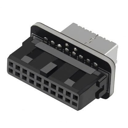 Motherboard USB3.0 19P/20P to TYPE-E Adapter by buy2fix