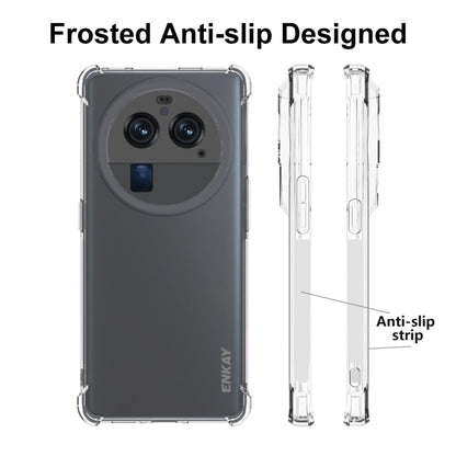 For OPPO Find X6 Pro ENKAY Clear TPU Shockproof Anti-slip Phone Case - OPPO Cases by ENKAY | Online Shopping UK | buy2fix