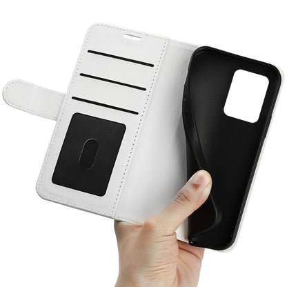 For Xiaomi Redmi Note 12 Pro+ Global R64 Texture Horizontal Flip Leather Phone Case(White) by buy2fix