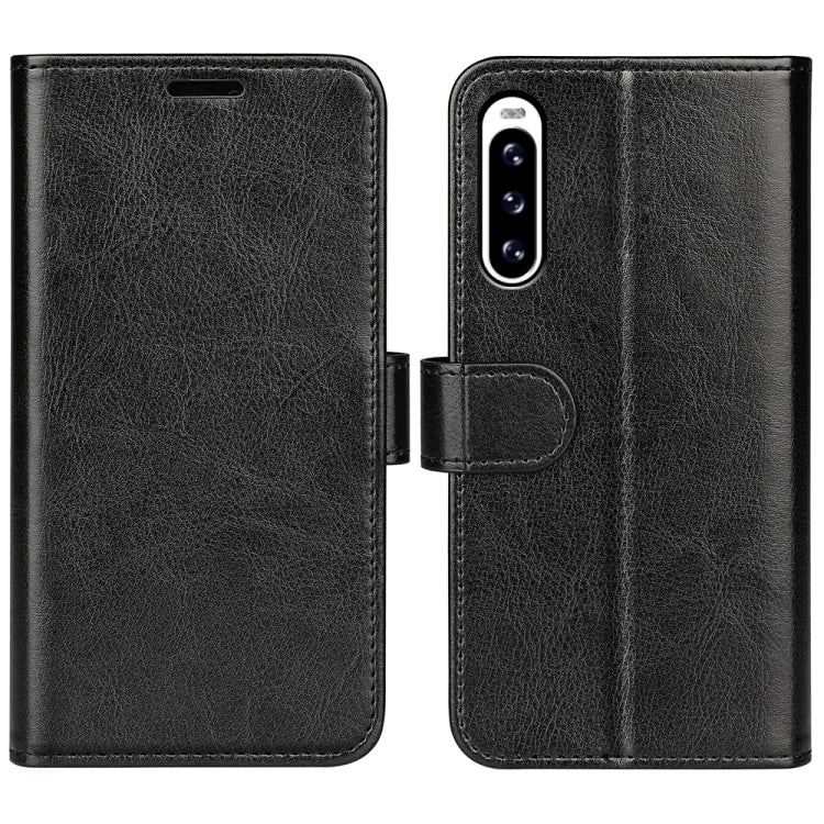 For Sony Xperia10 V R64 Texture Horizontal Flip Leather Phone Case(Black) by buy2fix