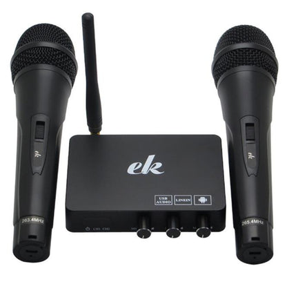 Home TV Network Karaoke Singing Equipment Set Sound Card Wireless Microphone Computer Karaoke KTV Set-top Box - Microphone by buy2fix | Online Shopping UK | buy2fix