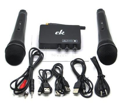 Home TV Network Karaoke Singing Equipment Set Sound Card Wireless Microphone Computer Karaoke KTV Set-top Box - Microphone by buy2fix | Online Shopping UK | buy2fix