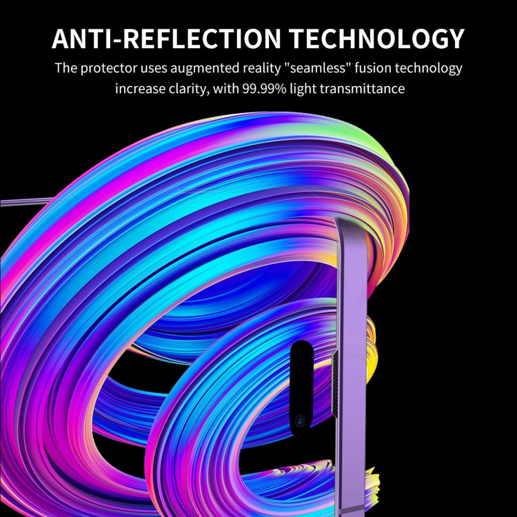 For iPhone 14 / 13 Pro / 13 2pcs ENKAY Hat-Prince 0.1mm Ultrathin Anti-reflection Special Glass Film by ENKAY