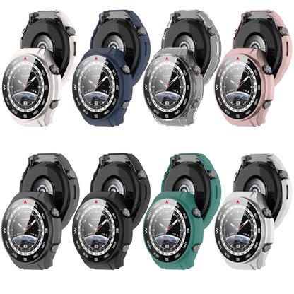 For Huawei Watch Ultimate PC+ Toughened Film Integrated Watch Protective Case(Black) by buy2fix