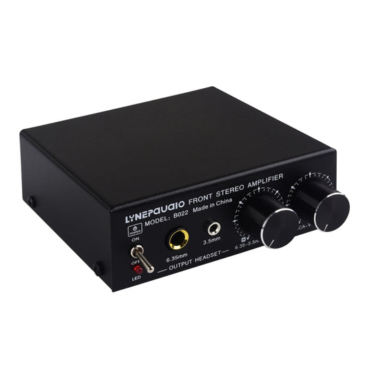 B022 Pre-Stereo Signal Amplifier Volume Booster Headphones Active Speaker Preamp Audio Amplifier -  by buy2fix | Online Shopping UK | buy2fix
