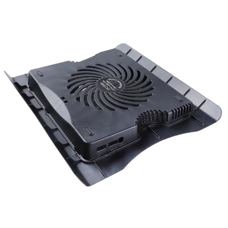 883 Game Work Laptop Router Heat Dissipation Stand with LED Light Fan by buy2fix