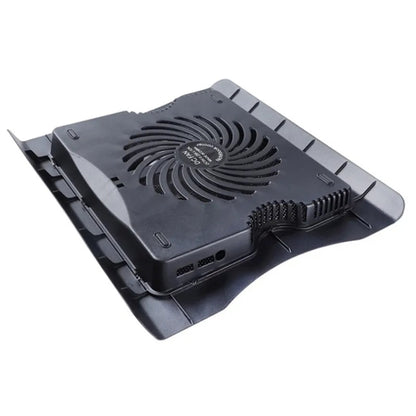 883 Game Work Laptop Router Heat Dissipation Stand with LED Light Fan by buy2fix