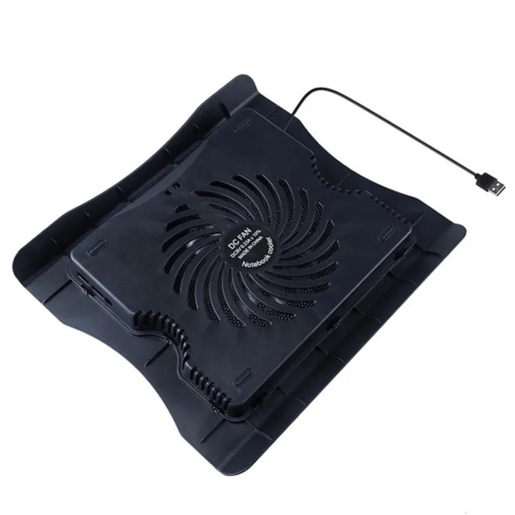 883 Game Work Laptop Router Heat Dissipation Stand with LED Light Fan by buy2fix