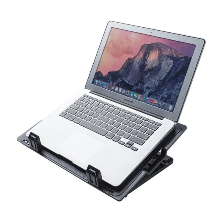 NB339 USB Desktop 5-Gear Adjustable Height Laptop Cooling Base by buy2fix