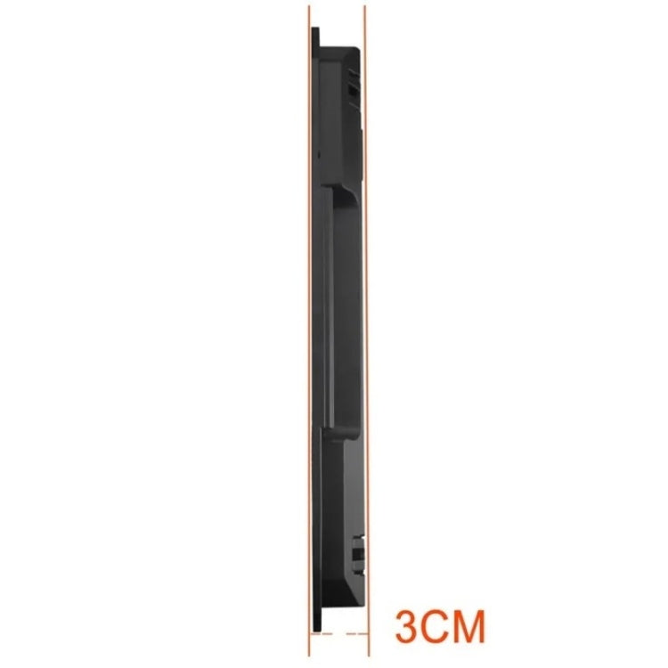 N11 USB Port 8-Gear Adjustable Height Dual Mute Fan Desktop Laptop Cooling Stand by buy2fix