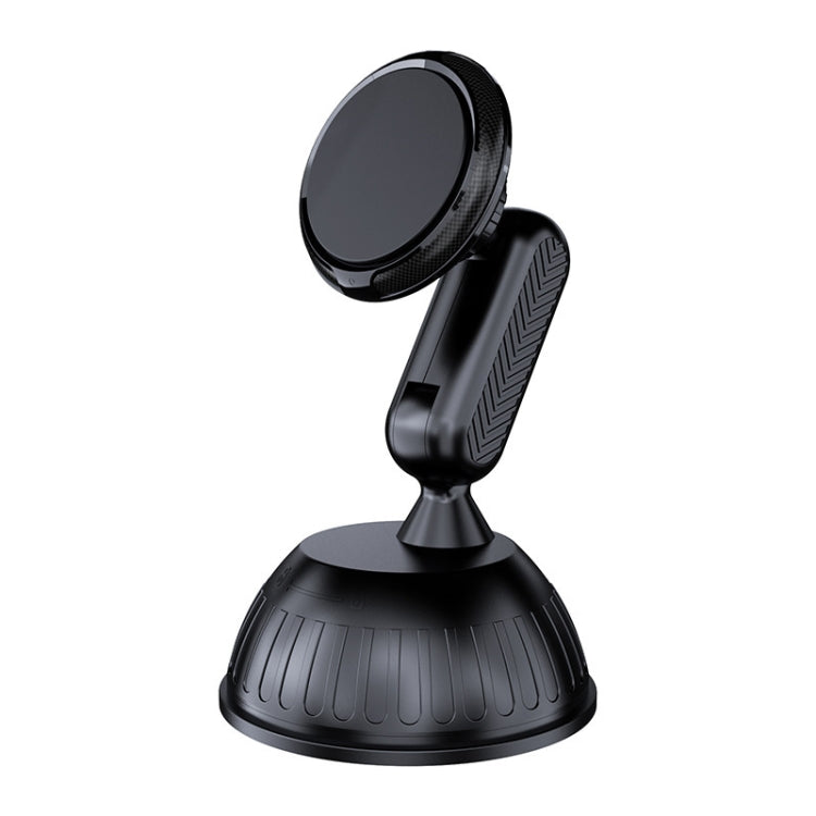 208-C Black 360 Degree Rotation Dashboard Windshield Magnetic Mobile Phone Car Holder by buy2fix