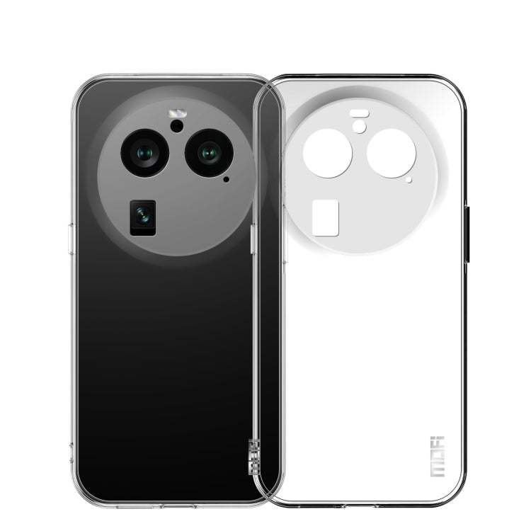 For OPPO Find X6 Pro MOFI Ming Series Ultra-thin TPU Phone Case(Transparent) - OPPO Cases by MOFI | Online Shopping UK | buy2fix